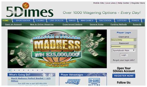 5dimes eu mobile|5Dimes Review .